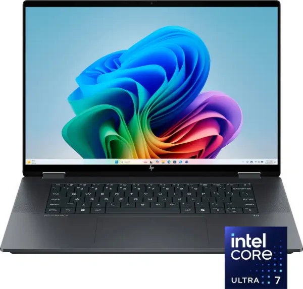 HP OmniBook X Flip 2 in 1 16" 2K Touchscreen Laptop Intel Core Ultra 7 256V 2024 16GB Memory 1TB ...